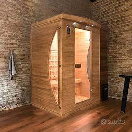 Sauna Infrarossi Quarzo, Magnesio e Carbonio NUOVA