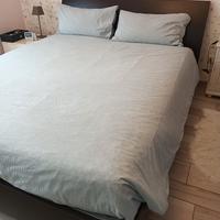 Letto matrimoniale contenitore e cassettiera 