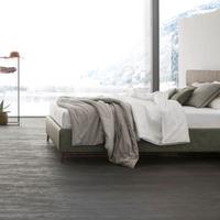 Denver - Letto matrimoniale moderno con led