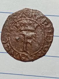 moneta antica milanese 1515 terlina 