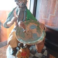 statuetta terracotta