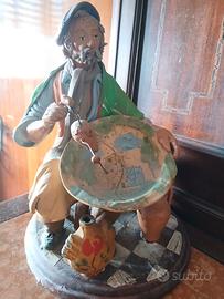 statuetta terracotta