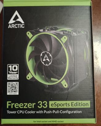 Dissipatore Artic Freezer 33 eSport Edition