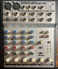 MIXER BEHRINGER EURORACK UB802