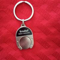 PORTACHIAVI TRODAT CON GETTONE CARRELLO SPESA