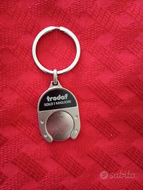 PORTACHIAVI TRODAT CON GETTONE CARRELLO SPESA