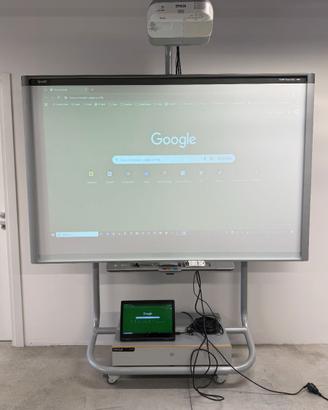 SMART Board 800 DViT + Proiettore + Supporto Mobil