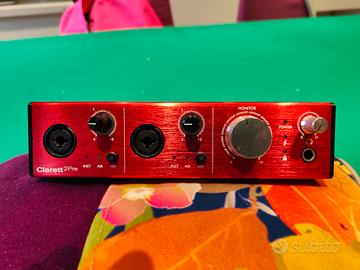 scheda audio clarett 2 pre 