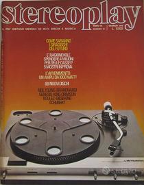 rivista STEREOPLAY numero 51 gennaio 1978