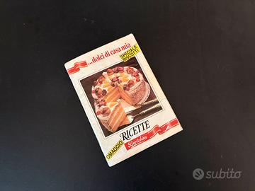 Ricettario Bertolini Maria Rosa originale 1988