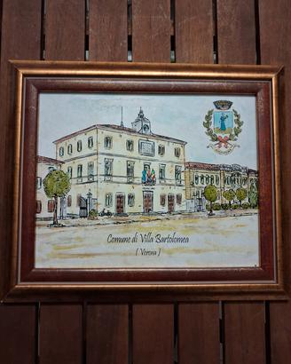 Quadro Villa Bartolomea Verona