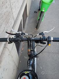 Bicicletta con motore a scoppio 50cc