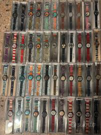 collezzione di orologi Swatch vintage