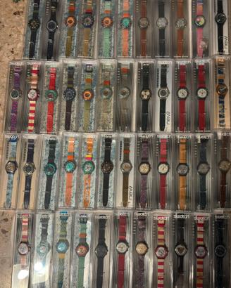 collezzione di orologi Swatch vintage
