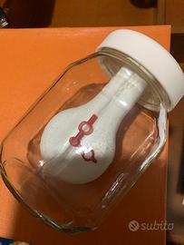 Vaso Nutella orologio