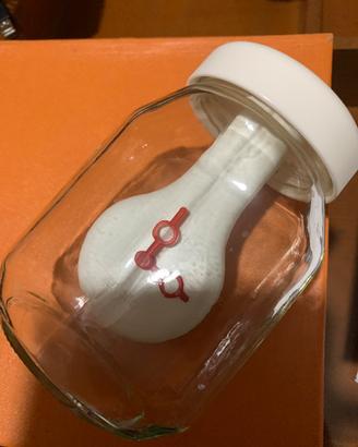 Vaso Nutella orologio