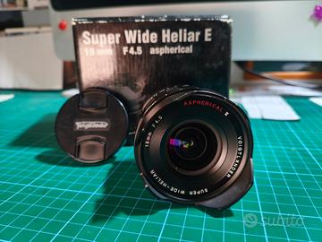 Voigtlander SUPER WIDE HELIAR 15 mm F4.5 asferico