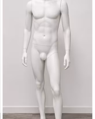 manichino uomo professionale da negozio con base