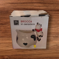 Brocca in ceramica mucca della home