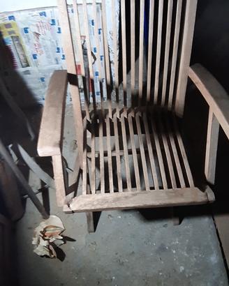 sedia pieghevole NOVA TEAK COLLECTION