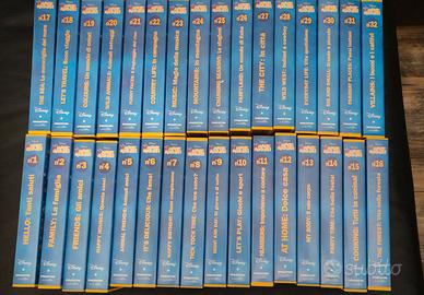 Magic English 32 VHS e fascicoli