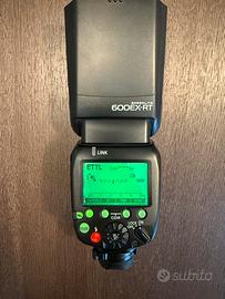 Kit Canon Speedlite 600EX-RT+ Zaino Manfrotto