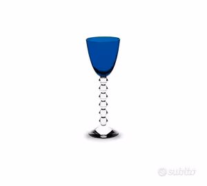 Calici da vino colorati baccarat cristallo