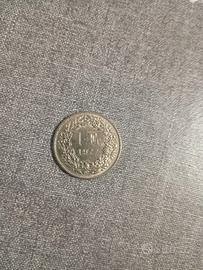 Moneta 1 Franco Svizzero