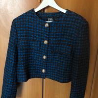 Giacca Zara pied de poule