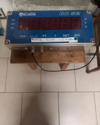 display ripetitivo per pesa a ponte