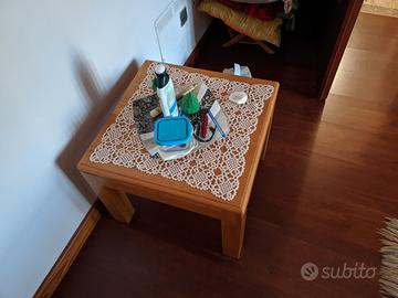 Tavolino salotto in legno