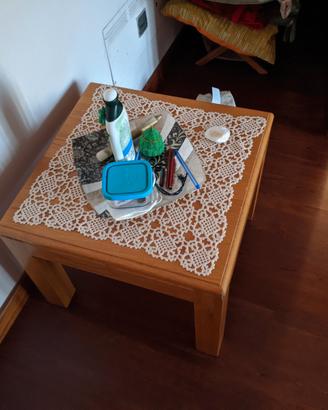 Tavolino salotto in legno