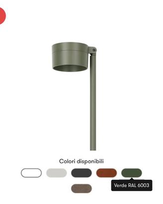 Lampada esterno design hasta garden Lombardo