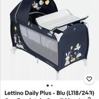 Lettino da campeggio