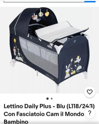 Lettino da campeggio