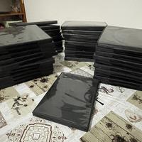 40 Custodie DVD CD singole 19x13.5 nera