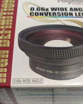 aggiuntivo grandangolare per videocamera