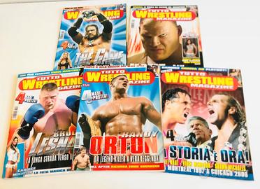 5 riviste Tutto Wrestling Magazine 2006