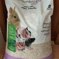 Lettiera substrato fibra di canapa