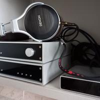 M2tech Impianto cuffia DENON 5200 Topping E30