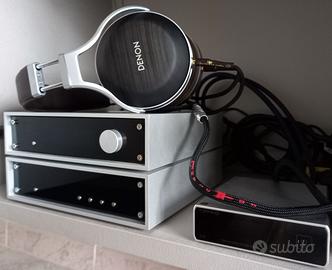 M2tech Impianto cuffia DENON 5200 Topping E30