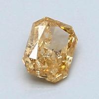 Diamante naturale vivid yellow con certificato