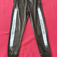 Pantaloni ADREXX acetato lucido verde