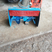 Turbina neve x motozappa motocoltivatore