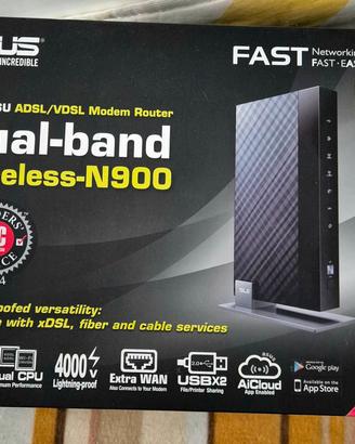 ASUS DSL-N66U Modem Router WiFi Dual Band N900