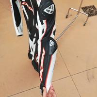 tuta moto 52 ixon intera in pelle perfetta