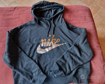 Felpa nike nera corta