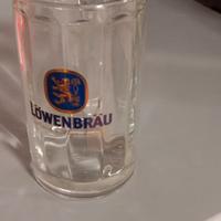Boccale birra Lowenbrau 0,20 lt vintage