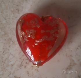 CUORE VETRO DI MURANO