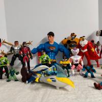Action Figures mix 15 pz Supereroi vari